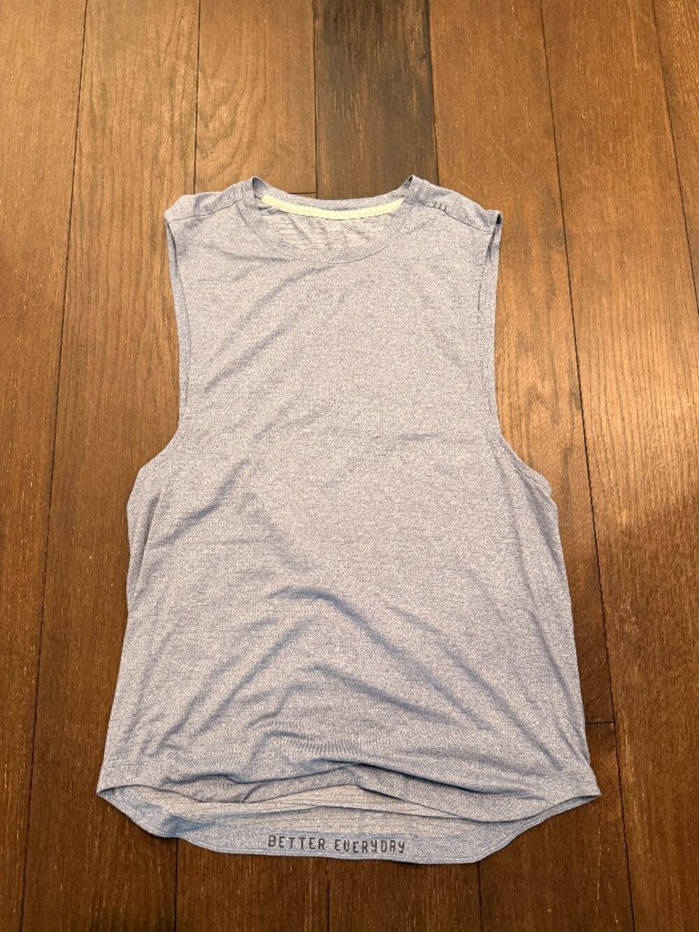 lululemon Men's Drysense Tank- Size Medium- Chambray Blye